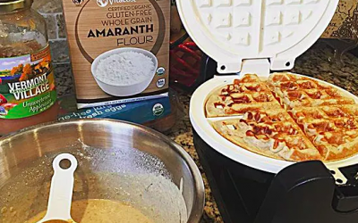 Gluten-Free Amaranth Waffles